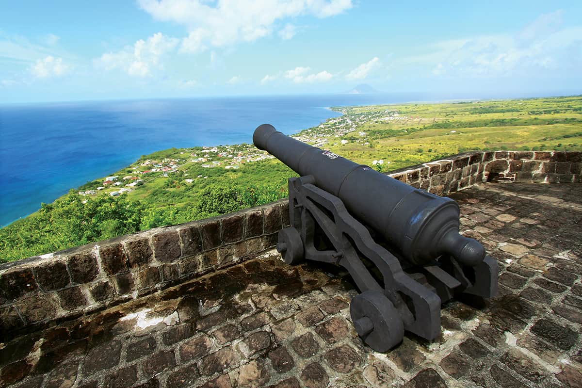St. Kitts fort