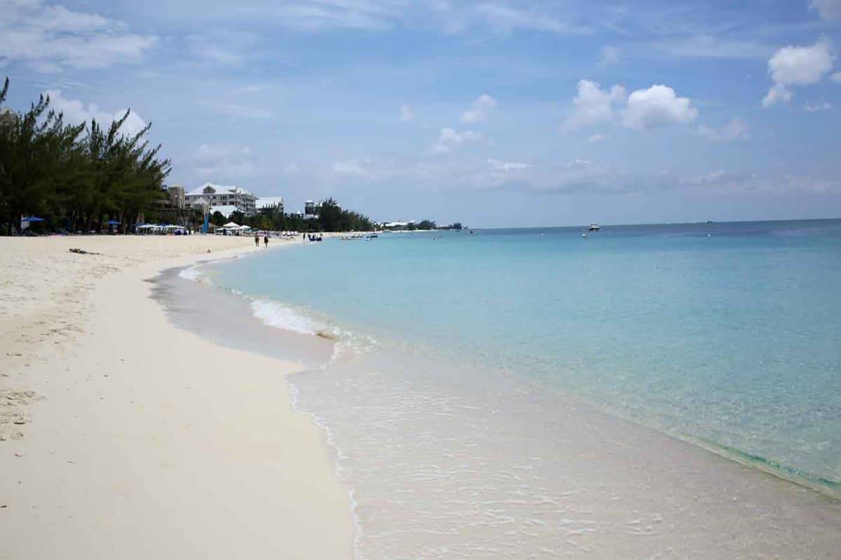 Seven Mile beach in Grand Cayman