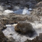 sulphur springs in Soufriere
