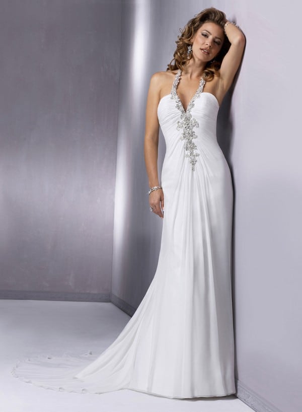 Maggie Sottero destination wedding gown