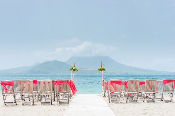 Clifford and Charlene beach wedding