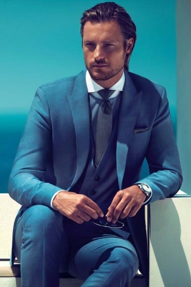 Destination wedding suit of the week: by Hugo Boss