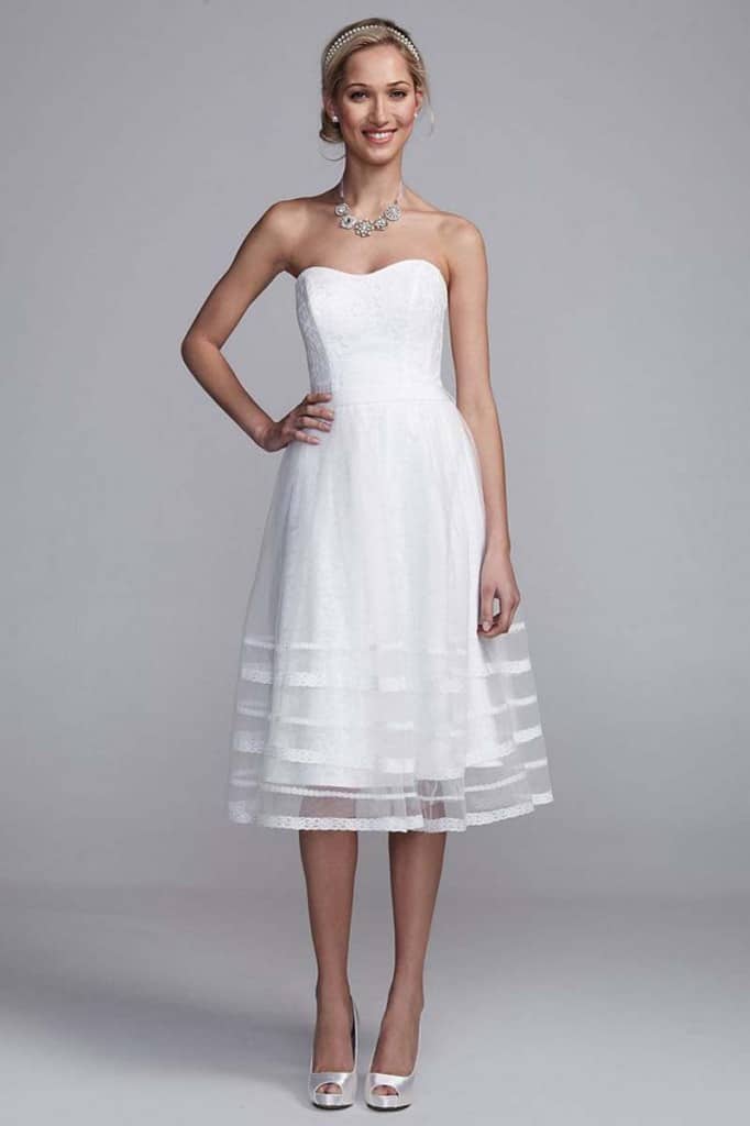 Our Beach Wedding Gown of the Week: by David's Bridal