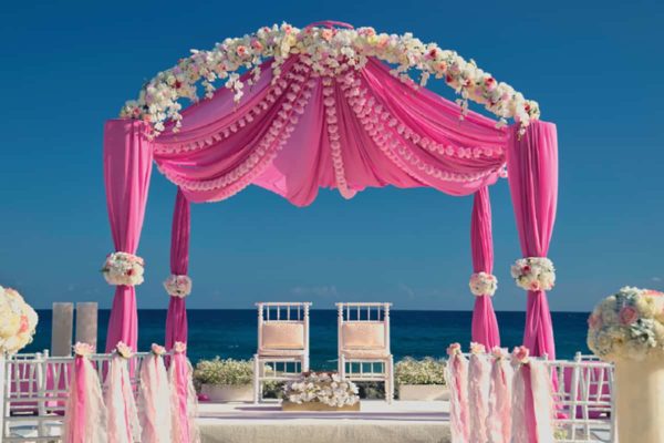 indian beach wedding
