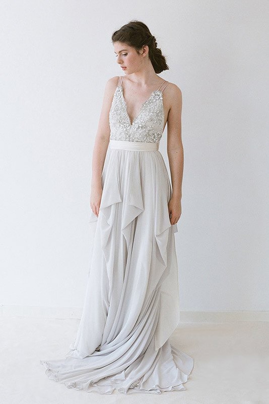 Destination wedding gown by truvelle