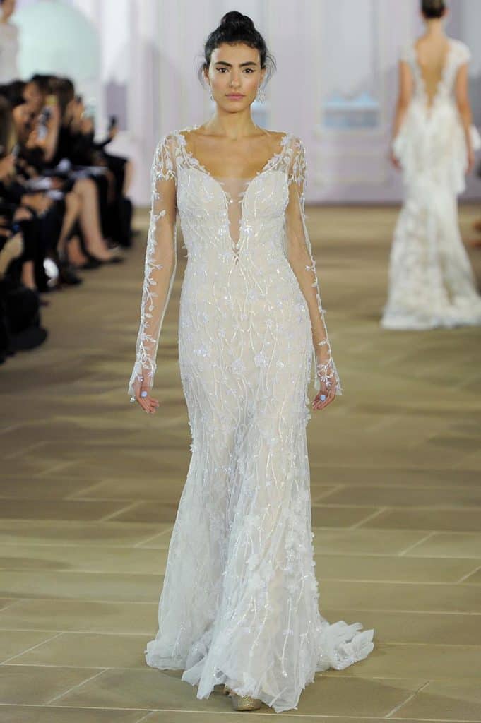 Ines Di Santo wedding gown