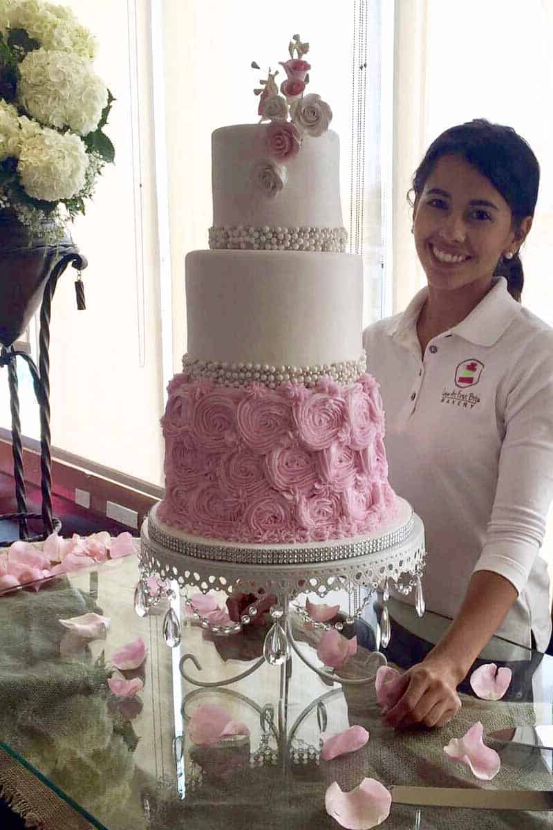 Cake Designer Naydimar from Love at First Bite Bakery in Puerto Rico