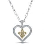 Caribbean Gems Heart Necklace