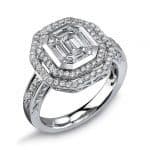 Caribbean Gems wedding ring