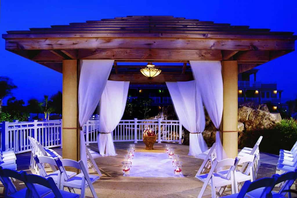 St. Kitts Marriott gazebo