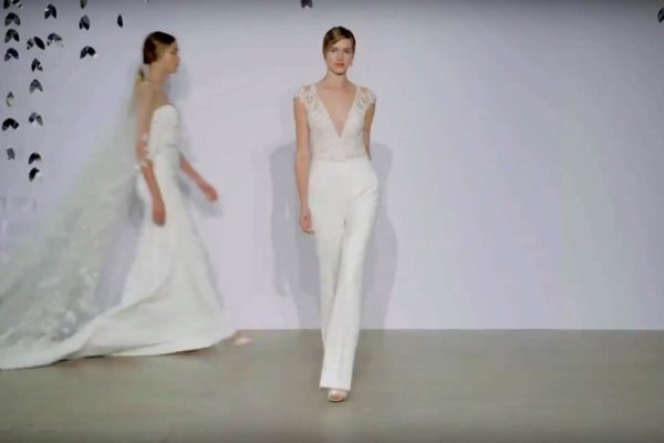 The Justin Alexander fashion show of their Fall/Winter 2018 collection