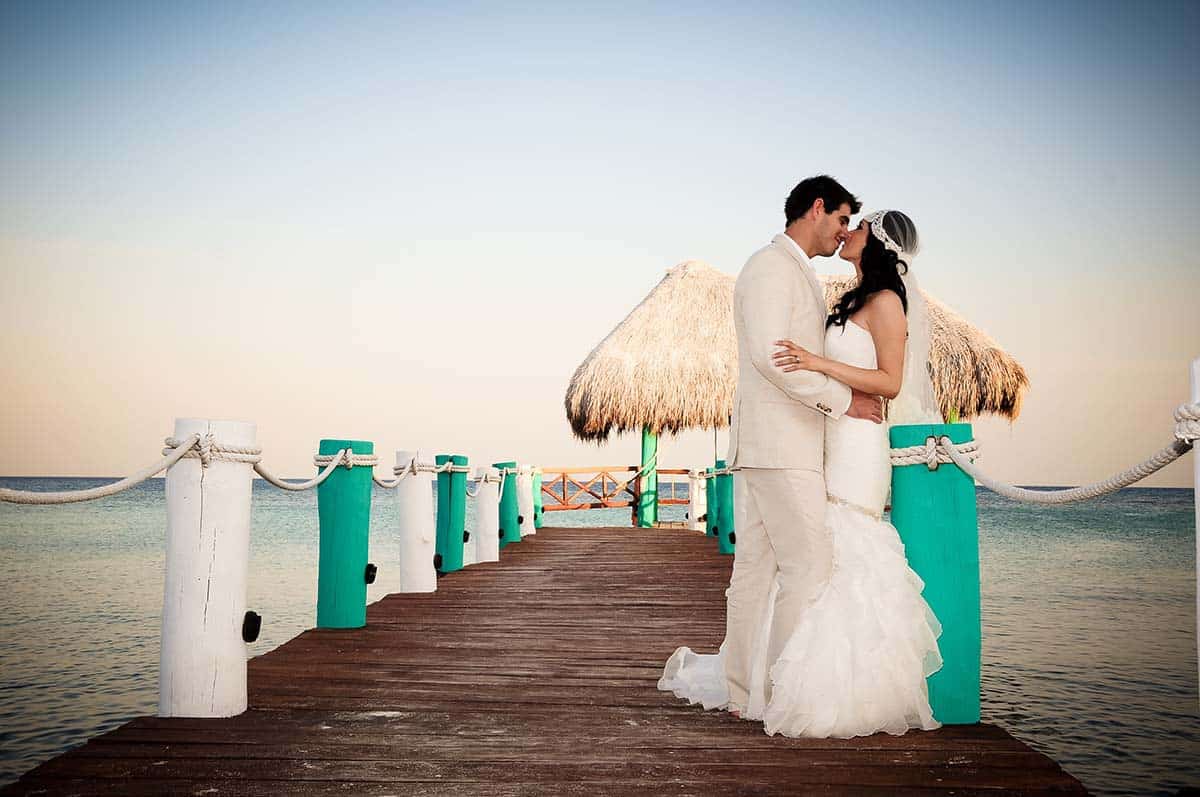 Island wedding at Bahia Principe Hotel in the Caribbean