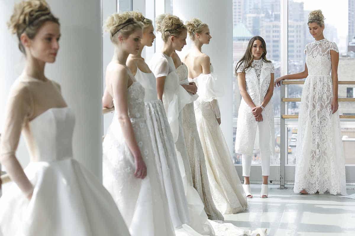 Gracy Accad Spring 2019 bridal collection at New York Bridal Fashion Week