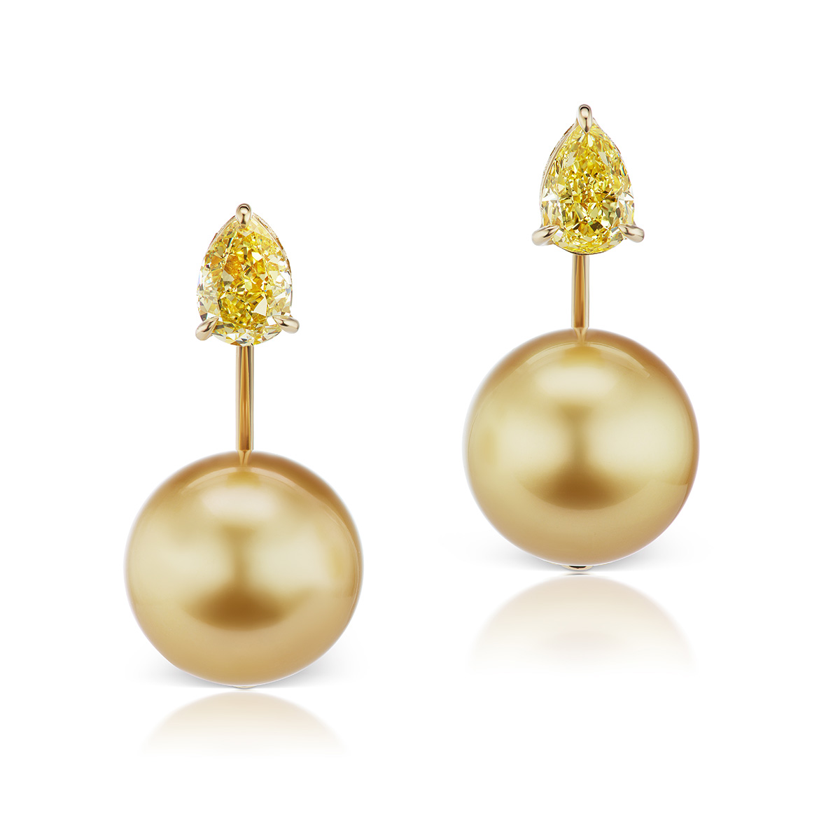 Floating Orb Earrings by Alexia Connellans