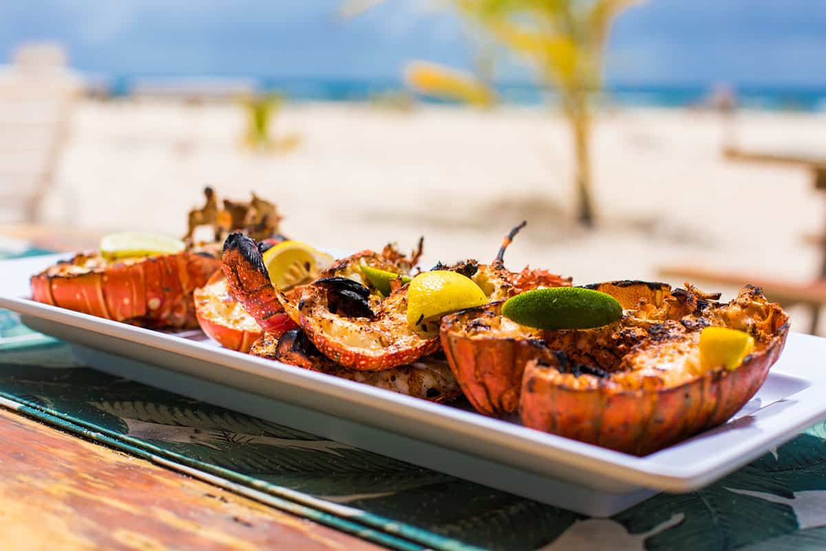 Anguilla Culinary Experience Grilled Caryfish Seafood Photo_Anguilla Tourist Board